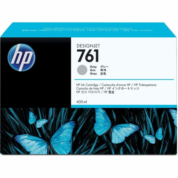 HP 761 400-ML Gray DesignJet Ink Cartridge | OEM Large Format — CM995A