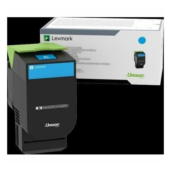 Lexmark 70C0HCG Cyan Toner Cartridge, 3,000 Pages | CX410 CX510 — 70C0HCG