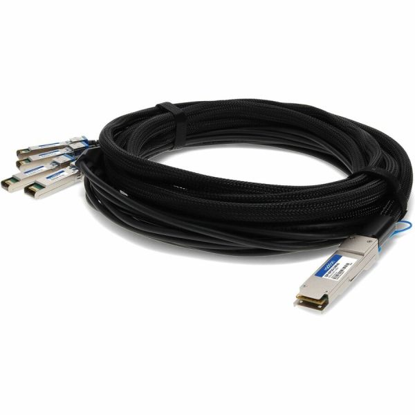 ADDON CISCO QSFP-4SFP10G-CU4M COMPATIBLE TAA COMPLIANT 40GBASE-CU QSFP+ TO 4XSFP — QSFP-4SFP10G-CU4M-AO