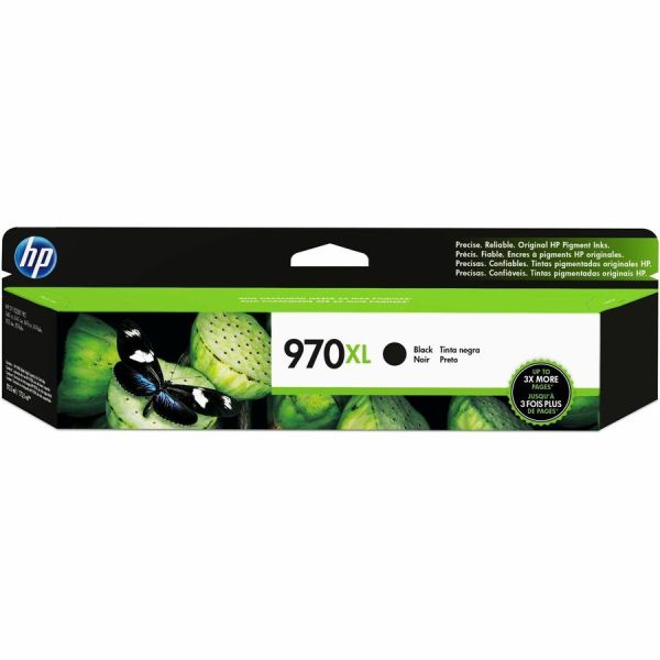 HP 970XL Black OEM Ink Cartridge CN625AM | OfficeJet, High Yield — CN625AM