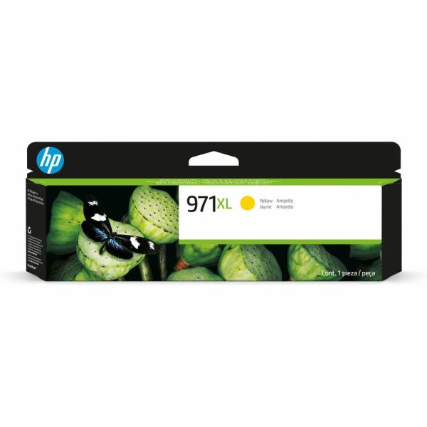 HP 971XL Yellow OEM Ink Cartridge CN628AM | High Yield, OfficeJet — CN628AM