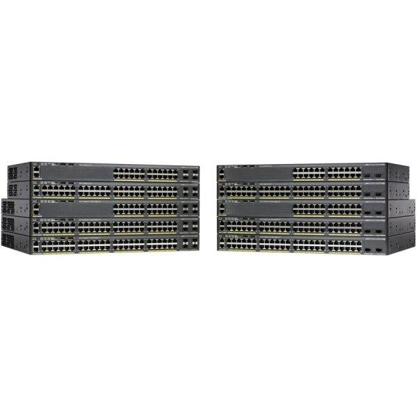 Cisco Catalyst 2960-X 48-Port PoE+ Switch | Enterprise, Rack Mount — WS-C2960X48FPDL-RF