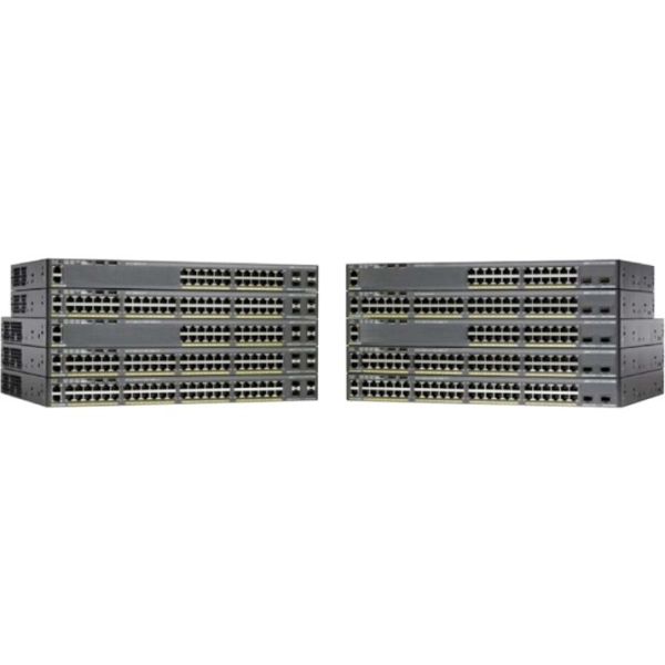 Cisco Catalyst 2960X-48FPS-L 48-Port PoE Switch | Refurb, Managed — WS-C2960X48FPSL-RF
