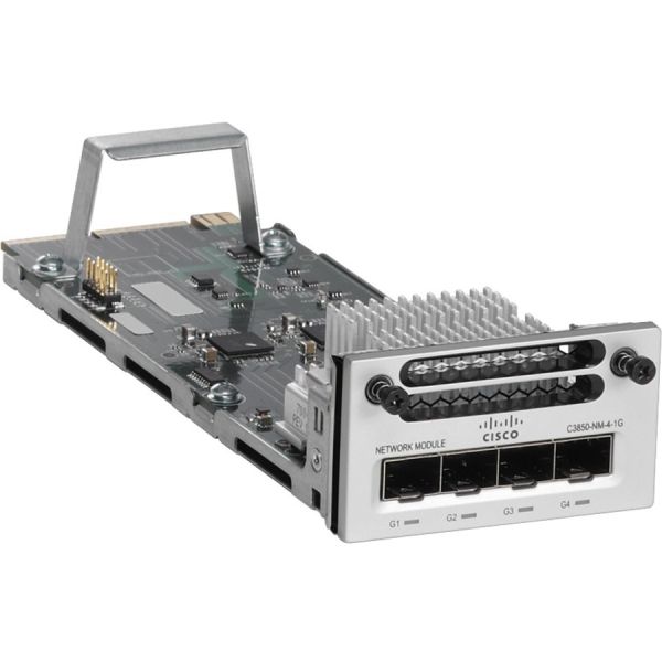 Cisco C3850-NM-4-1G-RF 4 x 1GE Network Module | Catalyst 3850, Enterprise — C3850-NM-4-1G-RF