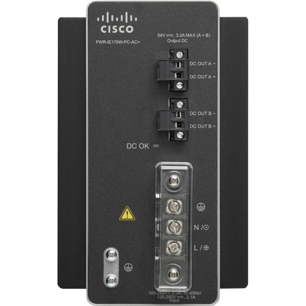 Cisco PWR-IE170W-PC-AC= 170 W Power Module | DC Input, Industrial — PWR-IE170W-PC-AC=