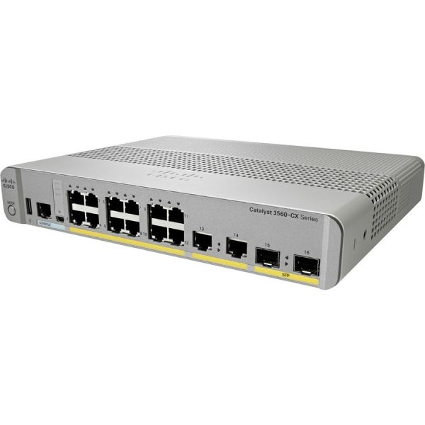 Cisco Catalyst 3560CX WS-C3560CX-8PCS-RF 8-Port PoE Switch | Refurbished — WS-C3560CX-8PCS-RF