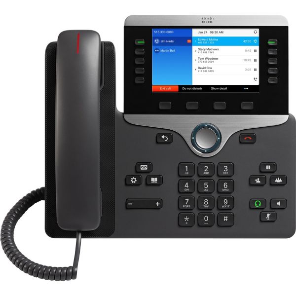 Cisco 8841 IP Phone CP-8841-3PCC-K9-RF | VoIP Desk Phone, Wall Mount — CP-8841-3PCC-K9-RF