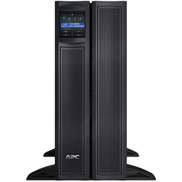 APC Smart-UPS X 2000VA Short Depth Tower/Rack | LCD, TAA, Network Card — SMX2000LVNCUS