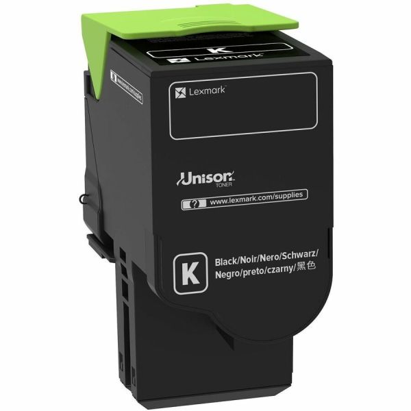 Lexmark 78C0UKG Black 10.5K Toner Cartridge TAA | OEM, High Yield — 78C0UKG