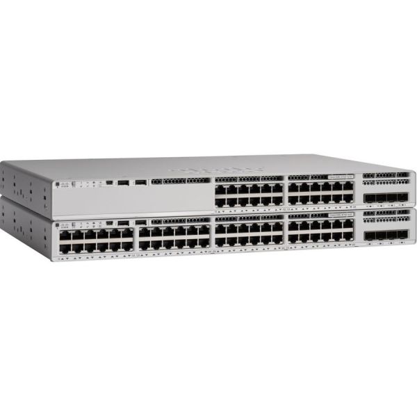 Cisco Catalyst 9200 C9200-48T-E 48-Port Data Switch | Enterprise Managed — C9200-48T-E