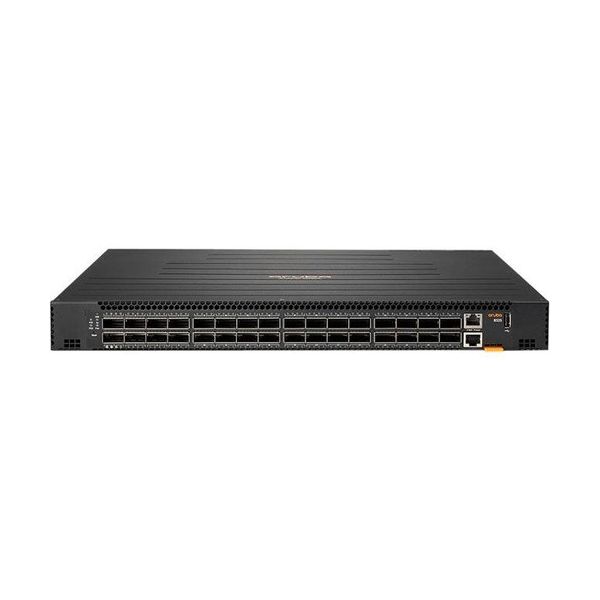 HPE 8325-32C Layer 3 Switch - Manageable - 100 Gigabit Ethernet - 3 Layer Supported - Modular - 618 W Power Consumption - Optical Fiber - 1U - Rack-mountable - 5 Year Limited Warranty - JL626A#ABA