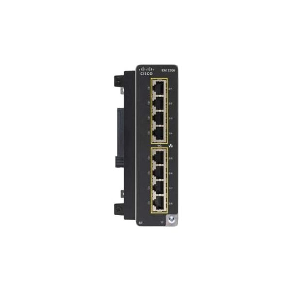 Cisco IEM-3300-8T= Catalyst IE3300 8-Port GE Copper | Expansion Module — IEM-3300-8T=