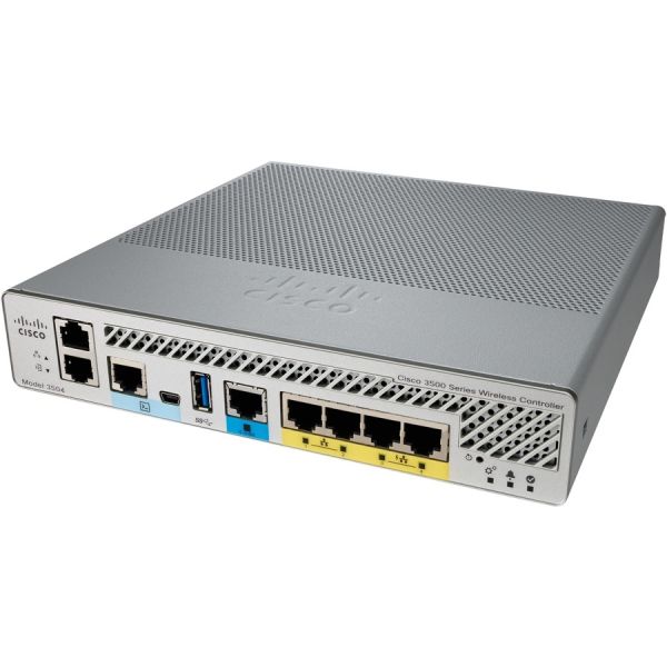 Cisco AIR-CT3504-K9-RF 3504 Wireless Controller | Enterprise, Rack Mount — AIR-CT3504-K9-RF