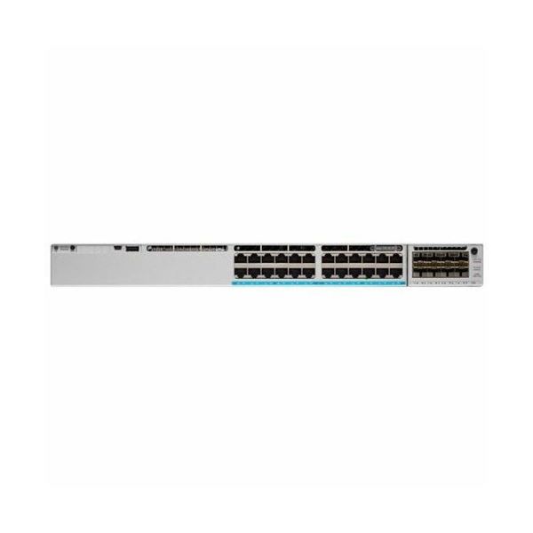 Cisco Catalyst 9300L - Network Essentials - Switch - L3 - Managed - 24 X 10/100/1000 + 4 X Gigabit SFP (uplink) - Rack-mountable - With 1 Year Network Essentials - C9300L-24T-4G-1E