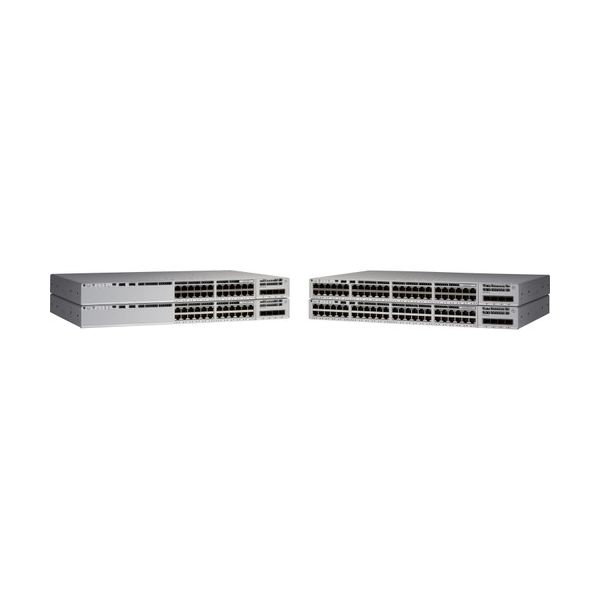 Cisco Catalyst 9200 - Network Essentials - Switch - L3 - Managed - 8 X 100/1000/2.5G/5G/10GBase-T + 16 X 10/100/1000 (PoE+) - Rack-mountable - PoE+ (370 W) - C9200-24PXG-E