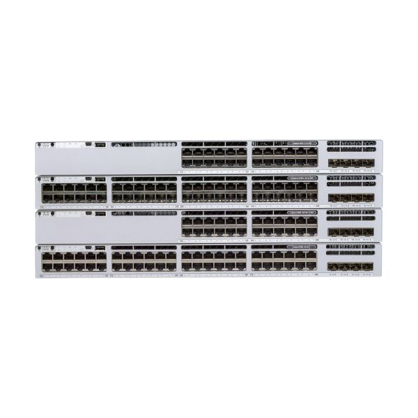Cisco Catalyst 9300L - Network Advantage - Switch - L3 - Managed - 16 X 10/100/1000 (UPOE) + 2 X 40Gb Ethernet + 8 X 1/2.5/5/10GBase-T - Rack-mountable - UPOE (722 W) - C9300L-24UXG-2Q-A