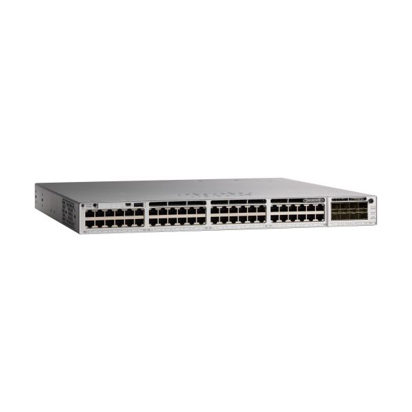 Cisco Catalyst 9300 - Network Advantage - Switch - L3 - Managed - 48 X 10/100/1000 (UPOE) - Rack-mountable - UPOE (822 W) - C9300-48U-A-UL