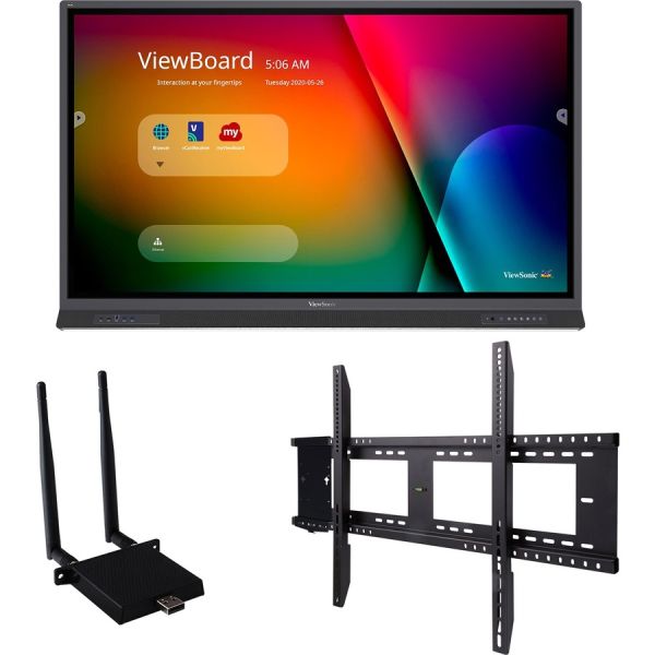 ViewSonic IFP6552-E1 65" 4K Interactive Flat Panel | Conference Rooms — IFP6552-E1