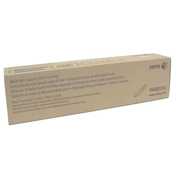 Xerox 106R03741 Black Toner Cartridge (16.1K Pages)
