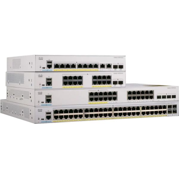 Cisco Catalyst C1000-8T-E-2G-L-RF 8-Port Gigabit Switch | Managed, Layer 2 — C1000-8T-E-2G-L-RF