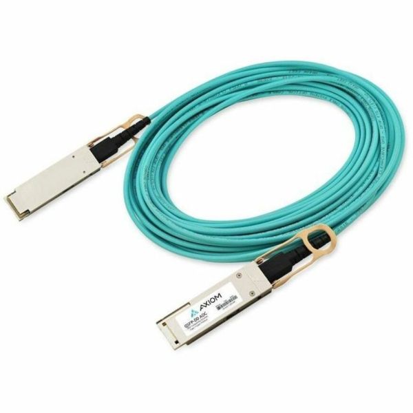 AXIOM QSFP-DD AOC Cable for Cisco 7 m | Fiber Optic, 400G — QDD-400-AOC7M-AX