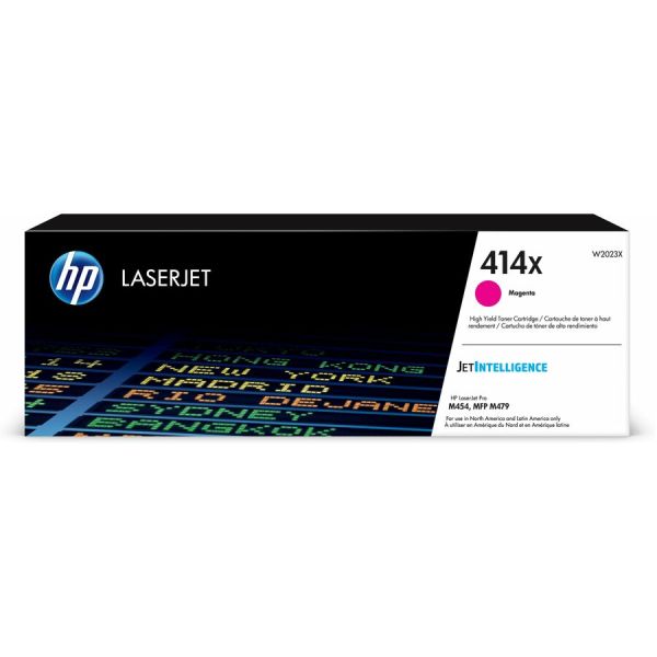 HP 414X W2023XR Magenta EvoCycle Original LaserJet Toner | High Yield — W2023XR