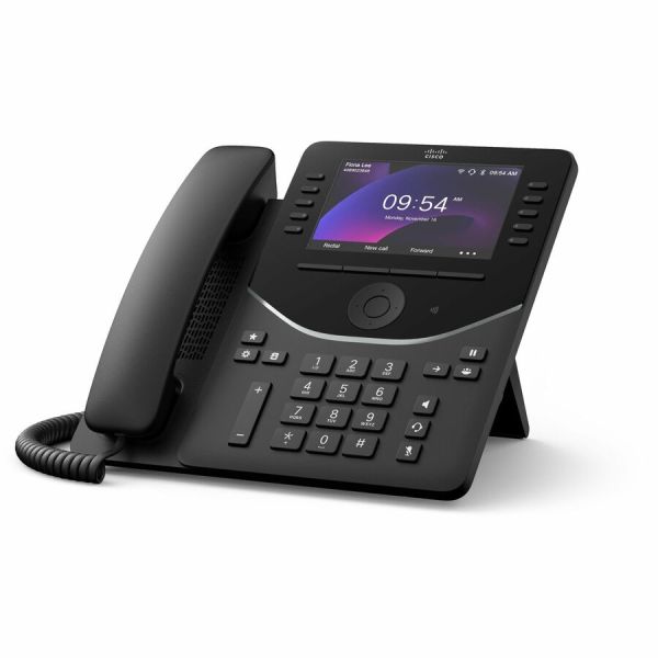 Cisco Desk Phone 9841 Carbon Black | VoIP Desk Phone, Color Display — DP-9841-K9=