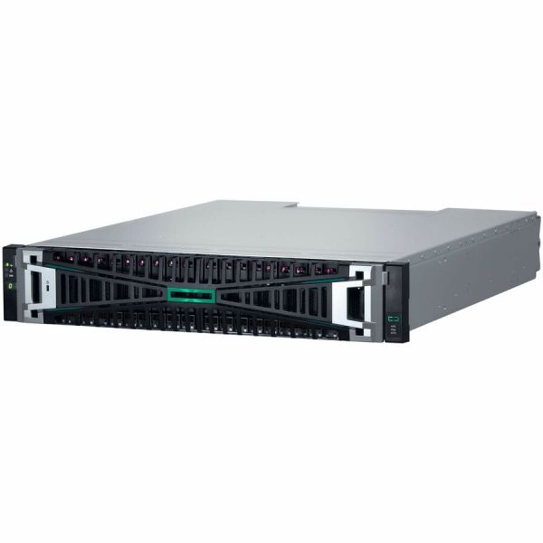 HPE MSA 2070 SFF FC 23 TB Hybrid Array | 16 Gb FC, 12 SSD, Enterprise — P76572-B25