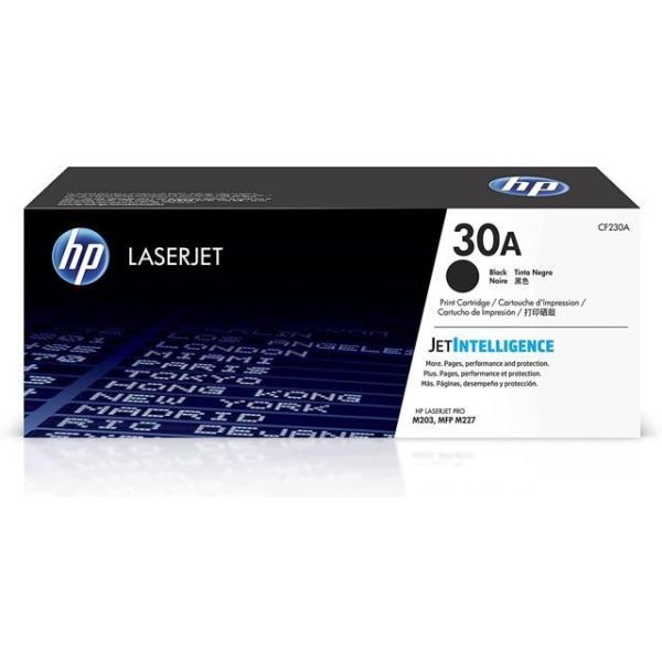 (Don't Activate, HP Restricted) HP 30A Original Laser Toner Cartridge Black 1 Pack W1020XC