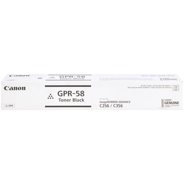 Canon 2182C003BA- GPR-58 Black Toner Cartridge 23k Pages
