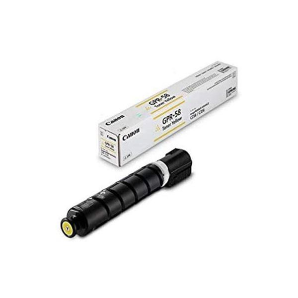 Canon- 2185C003AB GPR-58 Yellow Toner Cartridge 18k Pages