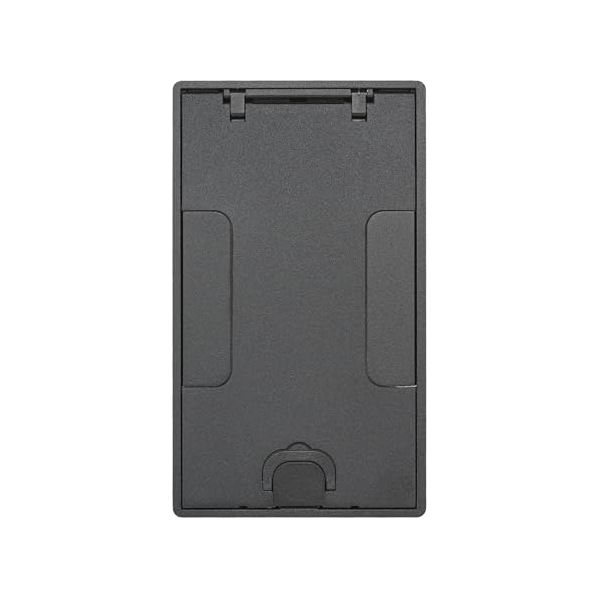 Hubbell - 24GTCVRBK - Hubbell Premise Wiring CFB Cable Organizer - Flush Cover Assembly - Black Powder Coat - 10.69