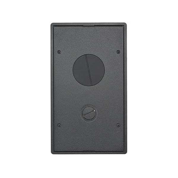 Hubbell - 24GTFFCVRBK - Hubbell Premise Wiring CFB Cable Organizer - Recessed Cover Assembly - Black Powder Coat
