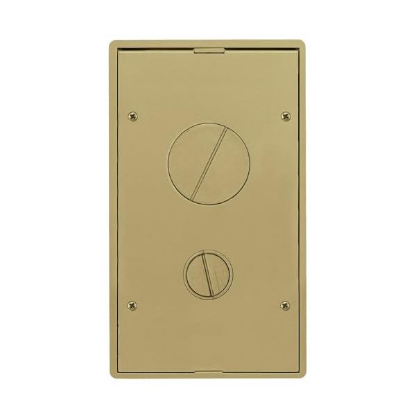 Hubbell - 24GTFFCVRBRS - CFB2G & CFB4G Rectangular Series