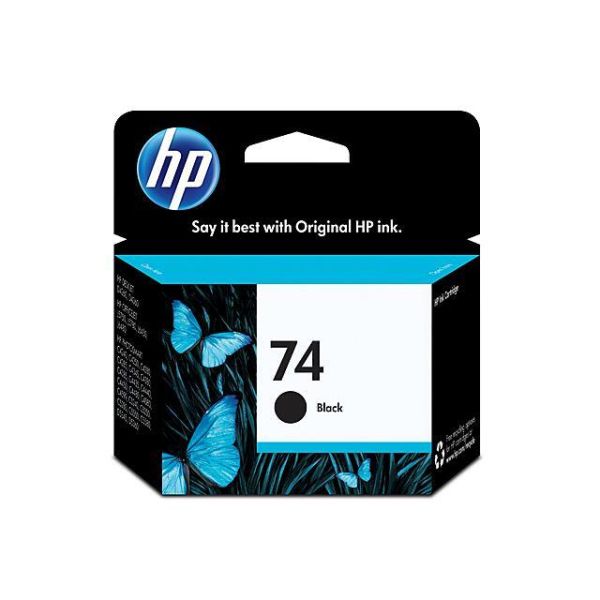 HP 74 Black Ink Cartridge(CB335WN#140) - Newegg.com