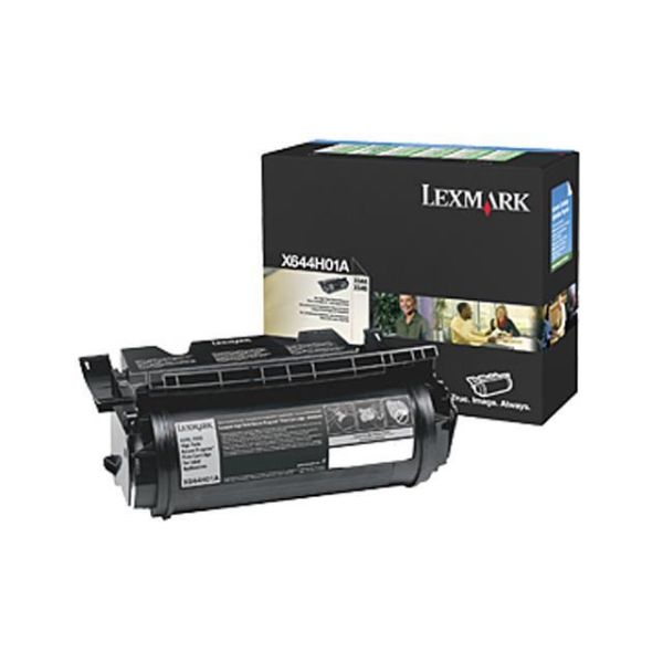 Lexmark X644H01A High Yield Return Program Toner Cartridge - Black - Newegg.com