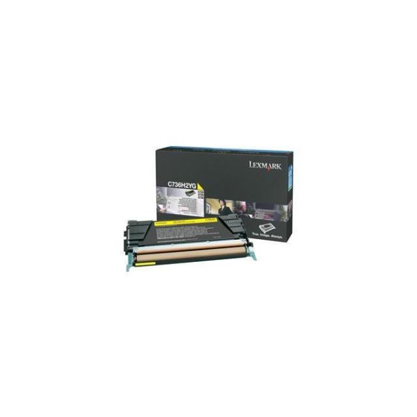 LEXMARK C736H2YG Cartridge Yellow