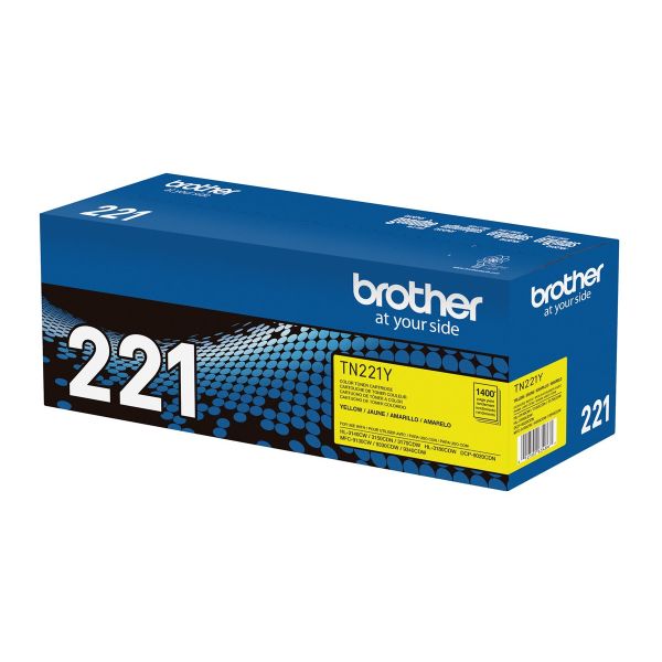 TN221Y YELLOW TONER CARTRIDGE FOR HL-3140CW/HL-3170CDW/