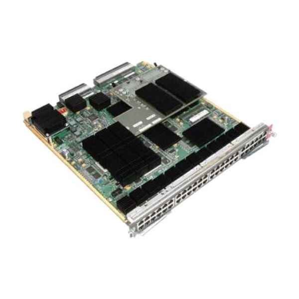 Refurbished: Cisco WS-X6748-GE-TX-RF Catalyst 6500 Series 48-Port 10/100/1000 RJ-45 Cisco Express Forwarding 720 Interface Module