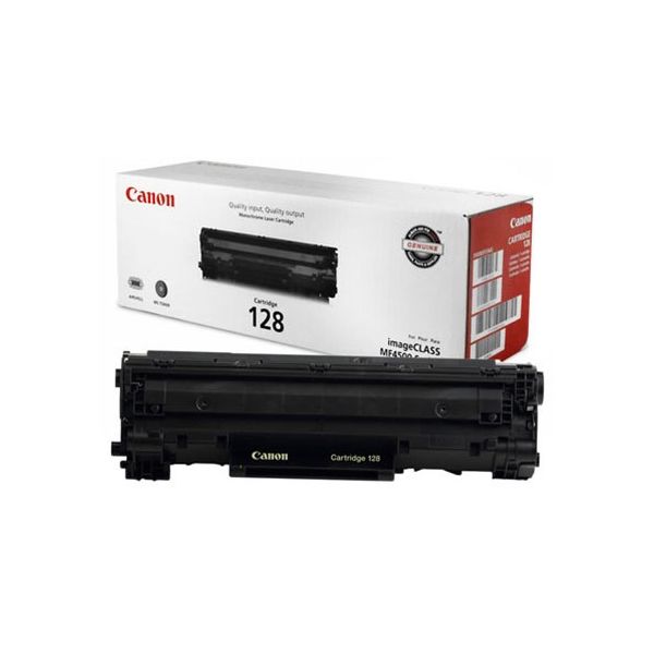 Canon 3500B001AA 128 Black Toner Cartridge (2.1k Pages)