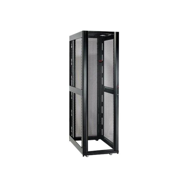 NETSHELTER SX 48U 600MM WIDE X 1200MM DEEP ENCLOSURE WITH DOORS AND NO SIDES BLA