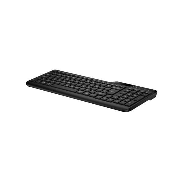 HP 475 - Keyboard - dual-mode, multi-device, compact, 2-zone layout, low profile key travel, 12 programmable buttons