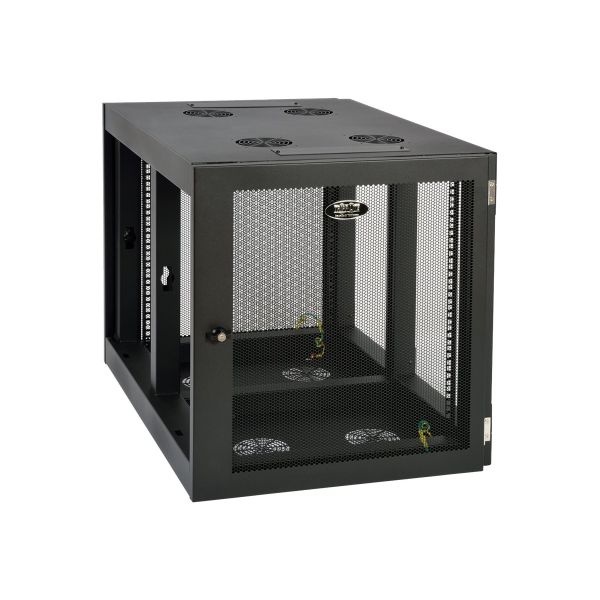 Tripp Lite 12U Wall Mount Rack Enclosure Server Cabinet Side Mount Wallmount