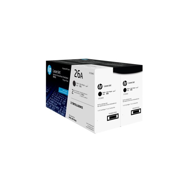 HP 26A - 2-pack - black
