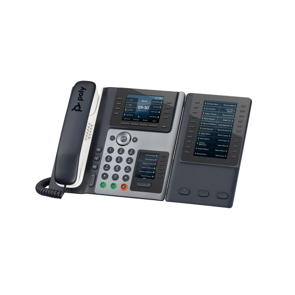 HP Poly Edge E400 - VoIP phone with caller ID/call waiting