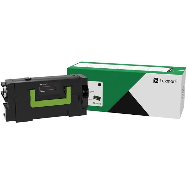 Lexmark 58D1H00 Black High Yield Toner Cartridge (15K Pages)