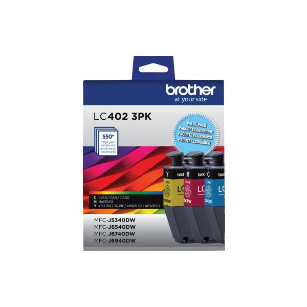 Brother LC402-3PK - 3-pack