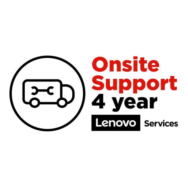 Lenovo 4 Year Onsite Support (Add-On) 1 license(s) 4 year(s)