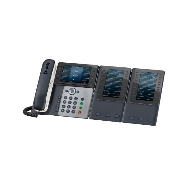 HP Poly Edge E550 - VoIP phone with caller ID/call waiting