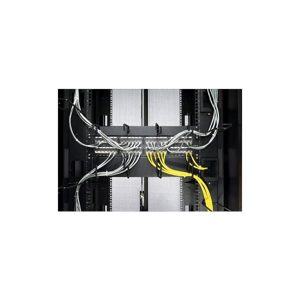 1U HORIZONTAL CABLE ORGANIZER
